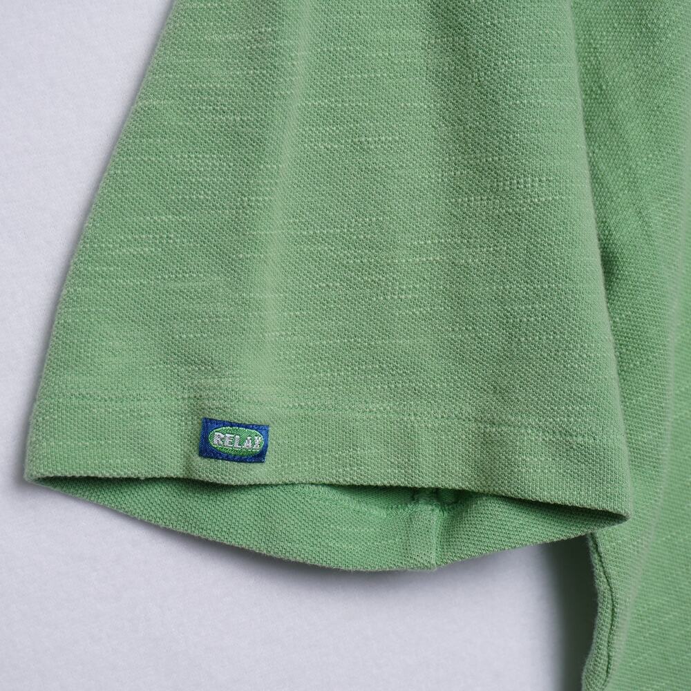 Vintage Tommy Bahama Woven Pullover‎ T-shirt Green Size Small 100% cotton - Picture 3 of 6